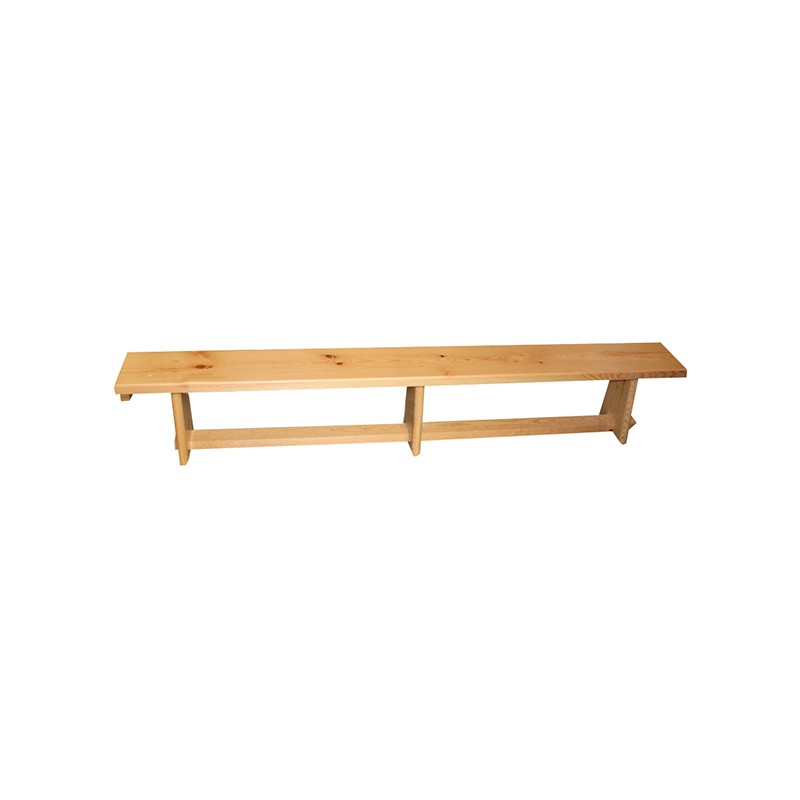 BANCO SUECO DE MADERA 2MTS