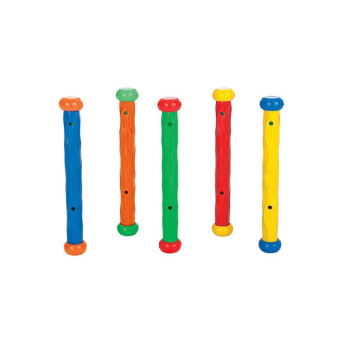JUEGO 5 BASTONES BUCEO FLEXIBLES