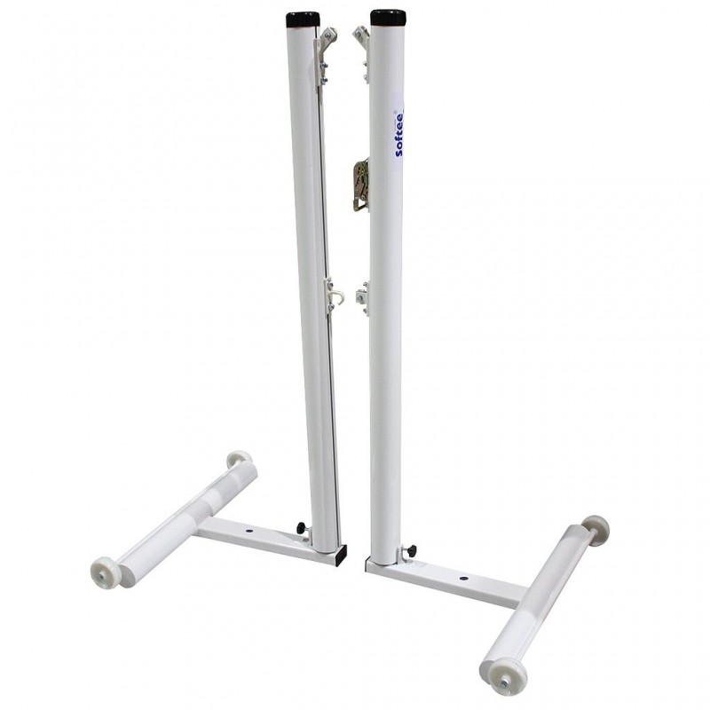 JUEGO POSTES BÁDMINTON ALUMINIO DELUXE TUBO 90MM