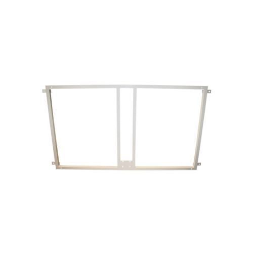SOPORTE METALICO PARA SUJECCION TABLERO Y ARO BALONCESTO A LA PARED- BLANCO