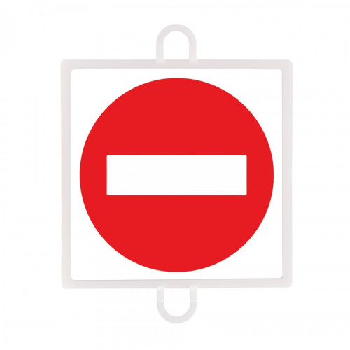 PANEL DE SEÑALIZACIÓN TRÁFICO DE PROHIBICIÓN Nº 1 (DIRECCIÓN CONTRARIA)