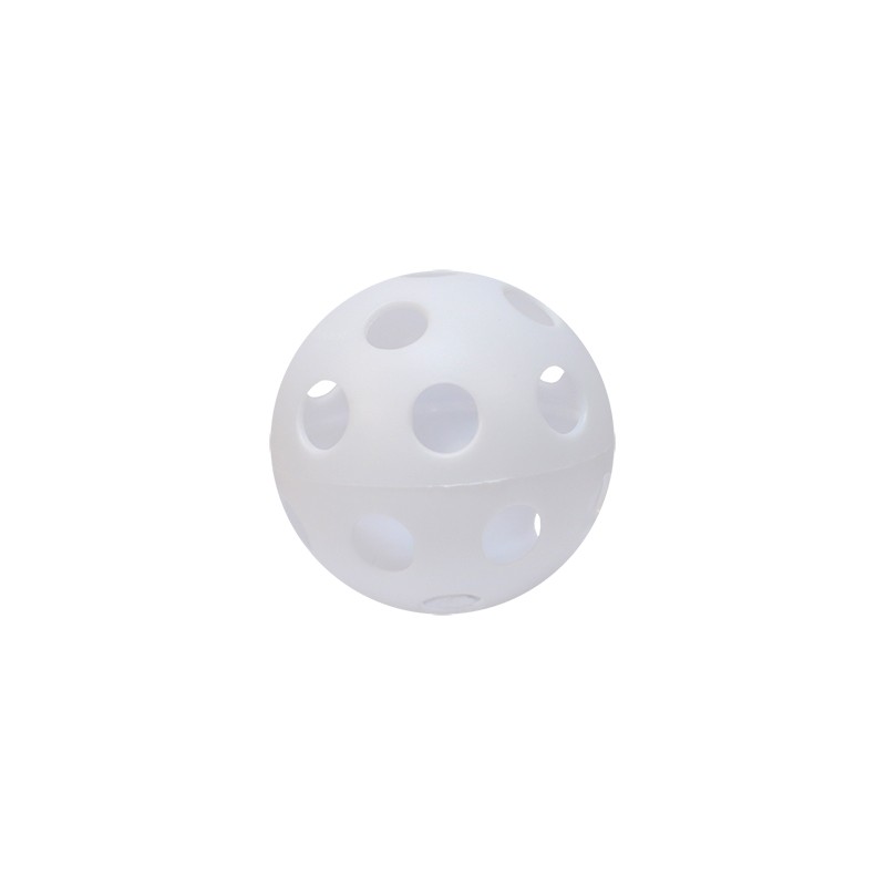 LOTE 5 PELOTAS HOCKEY/FLOORBALL CON AGUJEROS 70MM