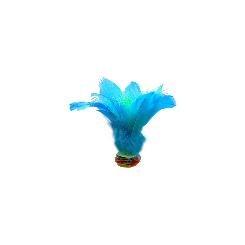 LOTE 8 INDIAKAS FÚTBOL PLUMA BICOLOR