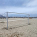 JUEGO PORTERÍAS FÚTBOL-PLAYA ALUMINIO 120X100MM