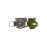 BRÚJULA METÁLICA CON REGLA
