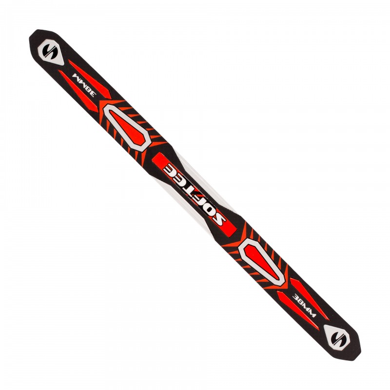 PROTECTOR SOFTEE PADEL GEOMETRÍA ROJO