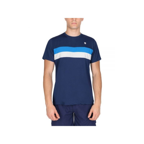 CAMISETA KSWISS CORE TEAM STRIPE CREW