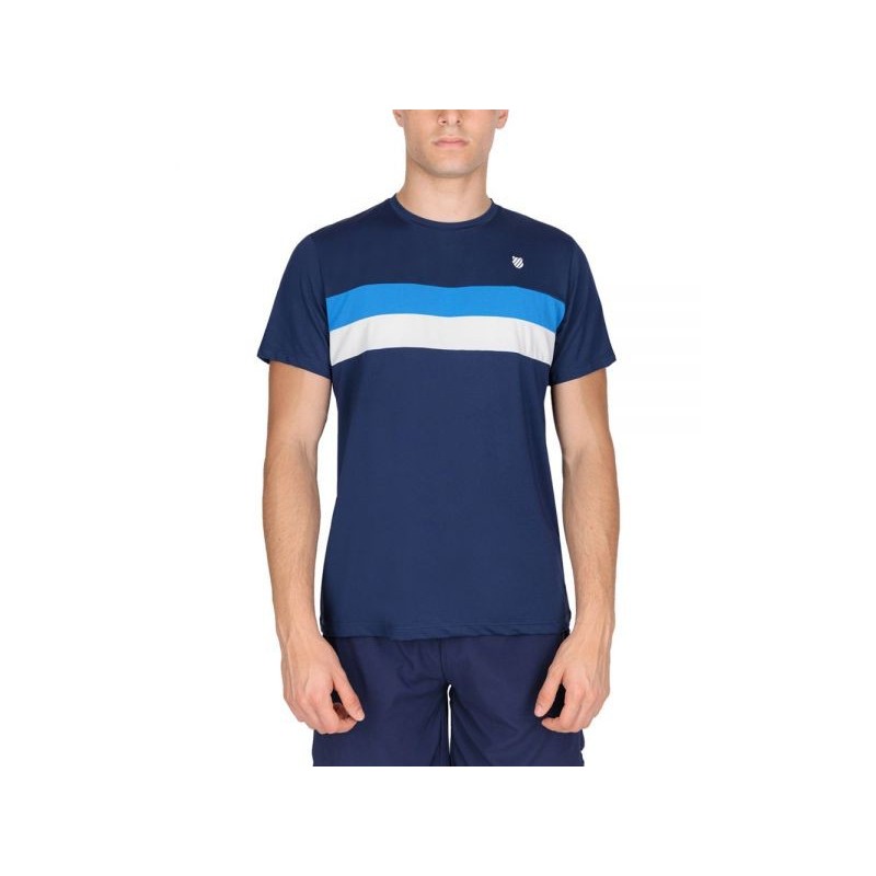 CAMISETA KSWISS CORE TEAM STRIPE CREW