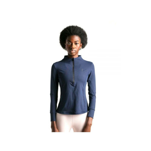 JERSEY HALF ZIP RS PADEL MUJER