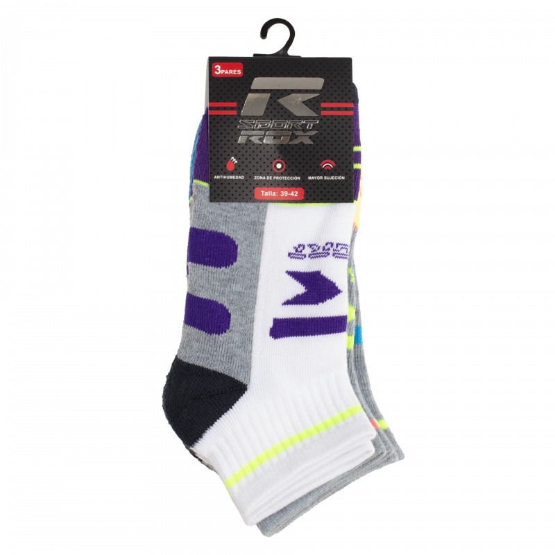 PACK 3 CALCETINES ROX R-SIROCO 2.0