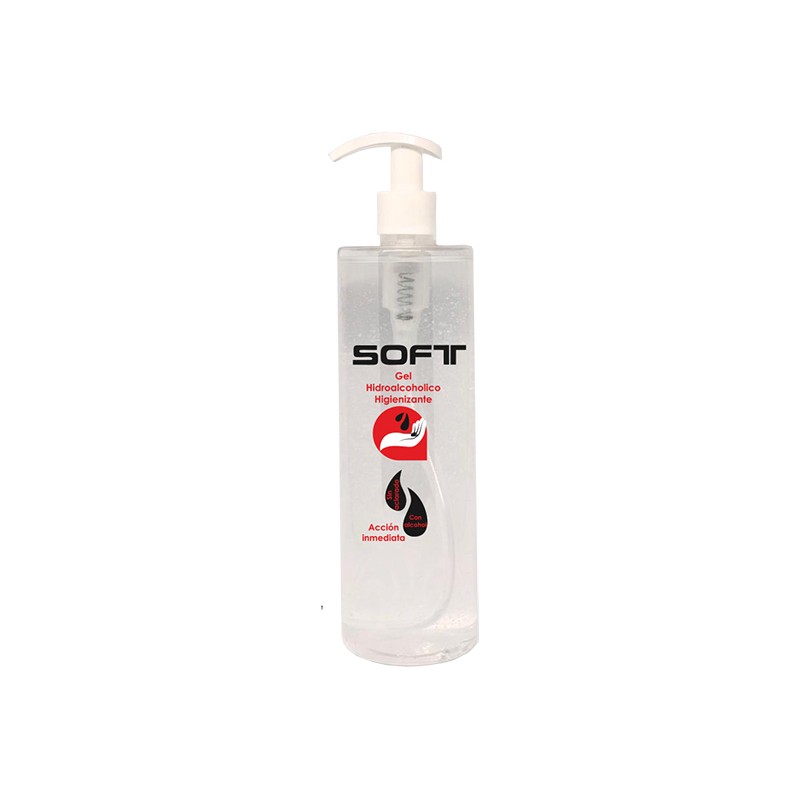 GEL HIDROALCOHÓLICO SOFT 500 ml