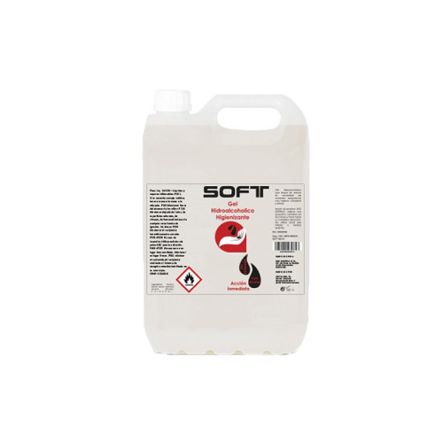 GEL HIDROALCOHÓLICO SOFT 5L