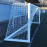 JUEGO PORTERÍAS ALUMINIO FÚTBOL 7 120X100 MM TRASLADABLES