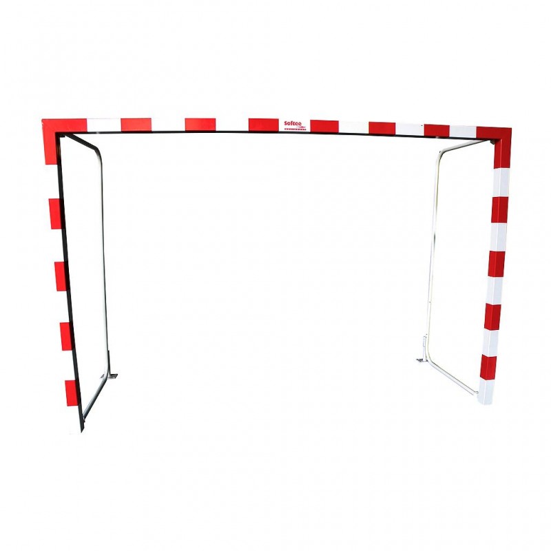 JGO PORTERÍAS F.SALA/BALONMANO ALUMINIO  80X80MM ABATIBLES