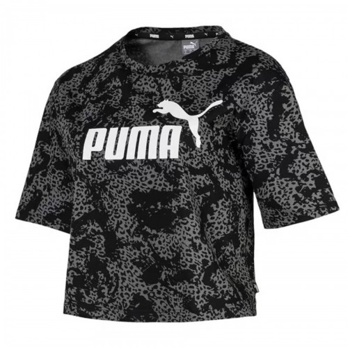 CAMISETA PUMA ELEVATED ESSENTIALS CROPPED LOGO AOP TEE 580392