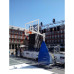 JUEGO CANASTAS BALONCESTO DELUXE MONOTUBO TUBO 100 TRASLADABLE 2 RUEDAS CON CARRO  -SIN TABLERO, ARO