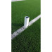 JUEGO PORTERÍAS ALUMINIO FÚTBOL 11 120X100 MM FIJAS