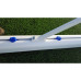 JUEGO PORTERÍAS ALUMINIO FÚTBOL 11 120X100 MM FIJAS
