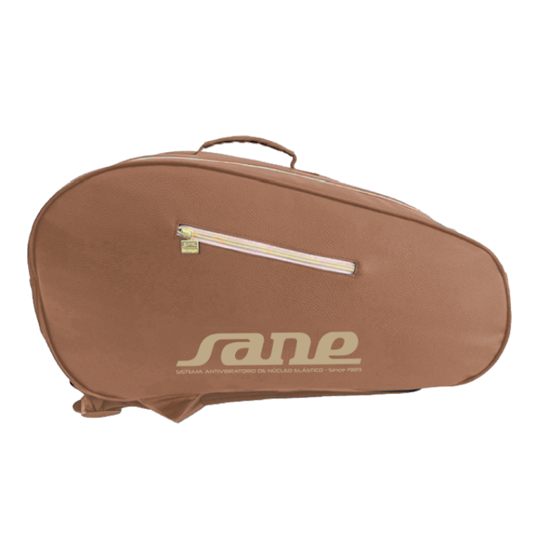 Racket bag  Sane PRO Leather Brown