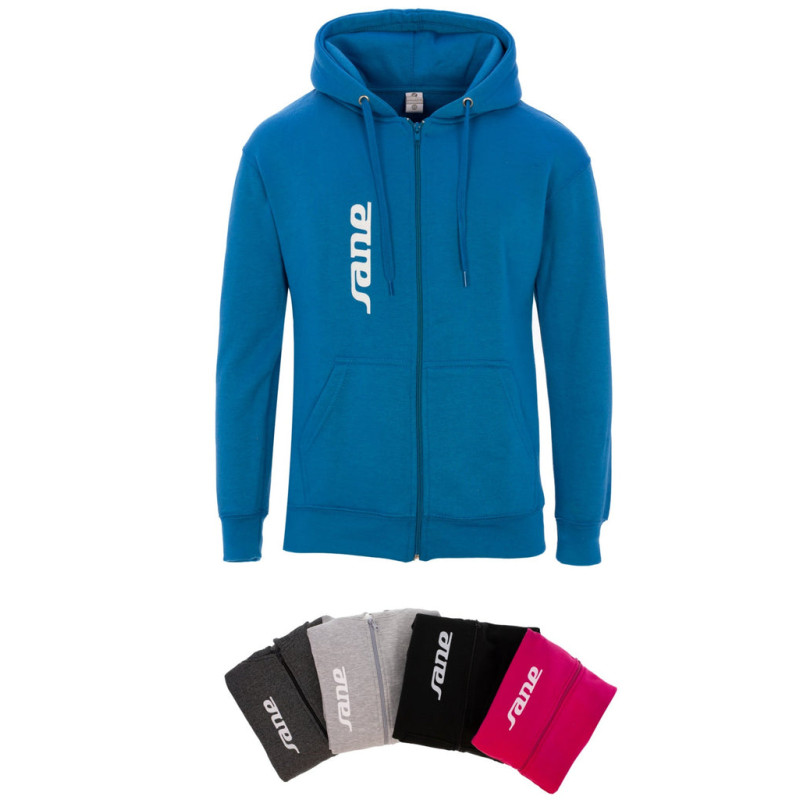Sudadera Sane con cremallera